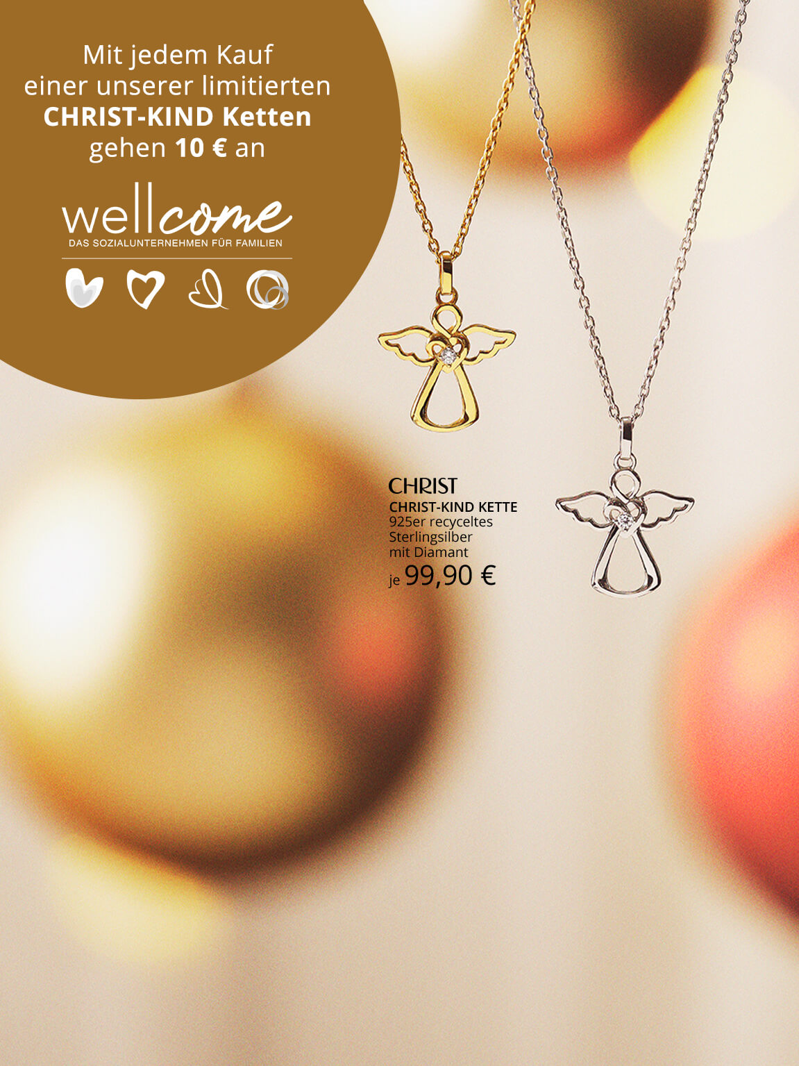 Personalisierbare Schmuckstücke ab 89,90€.