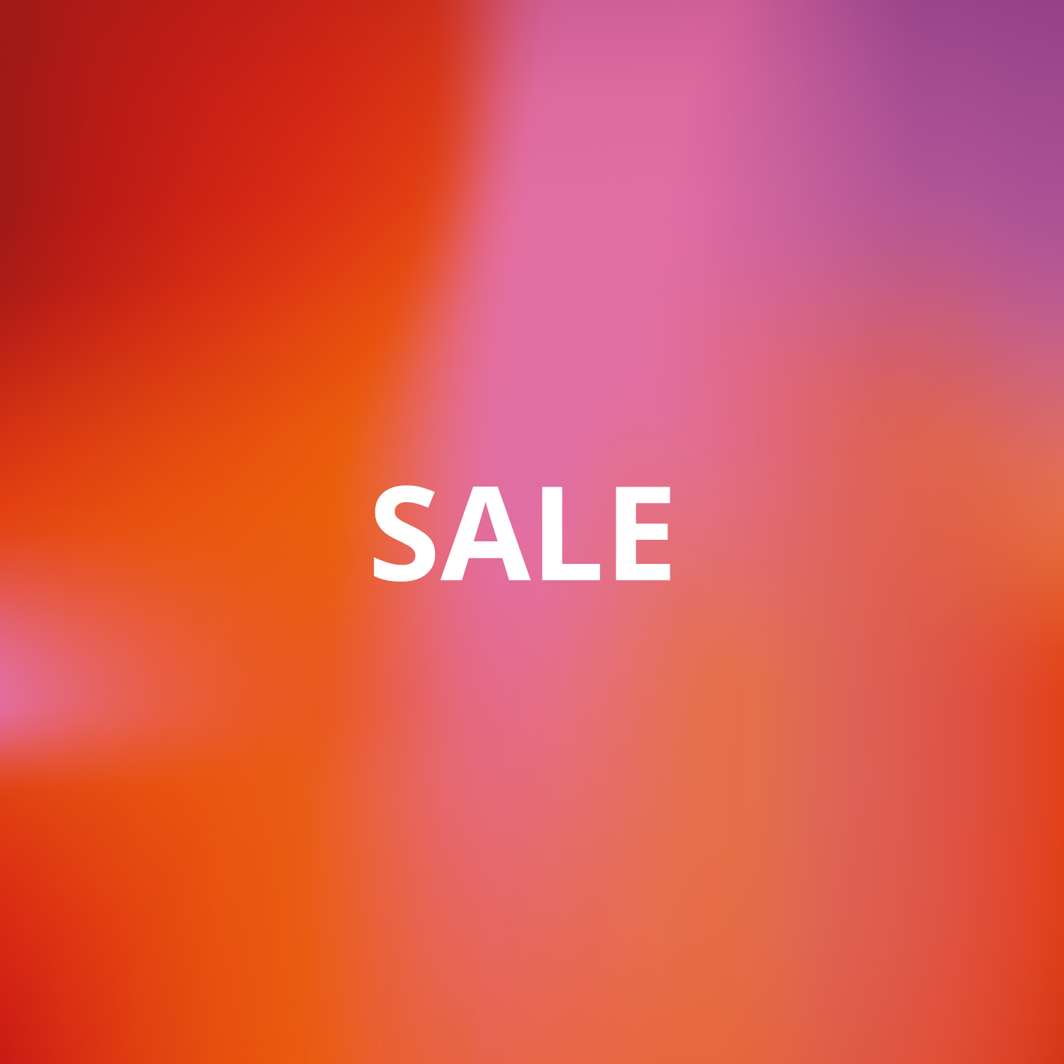 Sale Schriftzug auf pink rotem Farbverlauf.