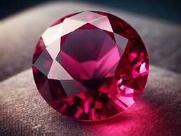 Roter Edelstein